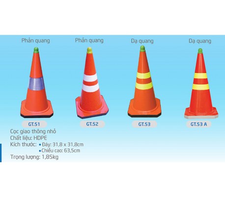 Chóp nón giao thông các loại