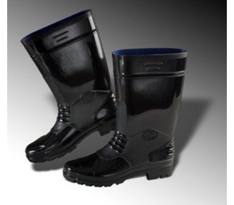 Ủng đen đi nước có lớp lót